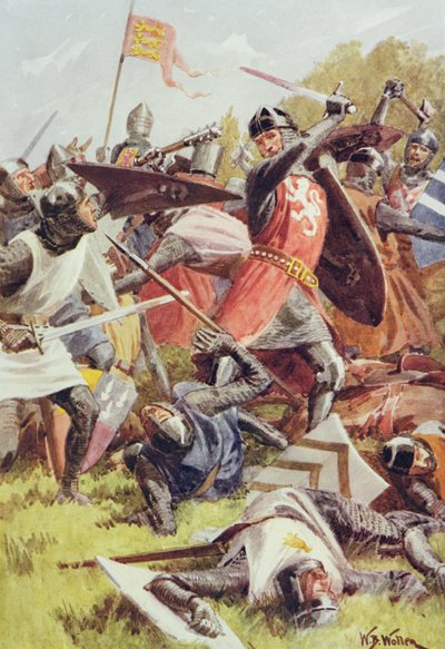 The Battle of Evesham on 4th August 1265, from 